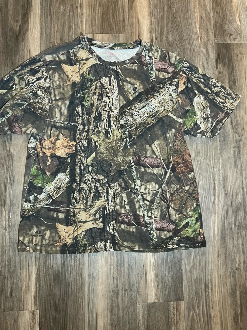Mossy Oak Men’s Size XL Camouflage Print T-shirt Short Sleeve Crew Neck